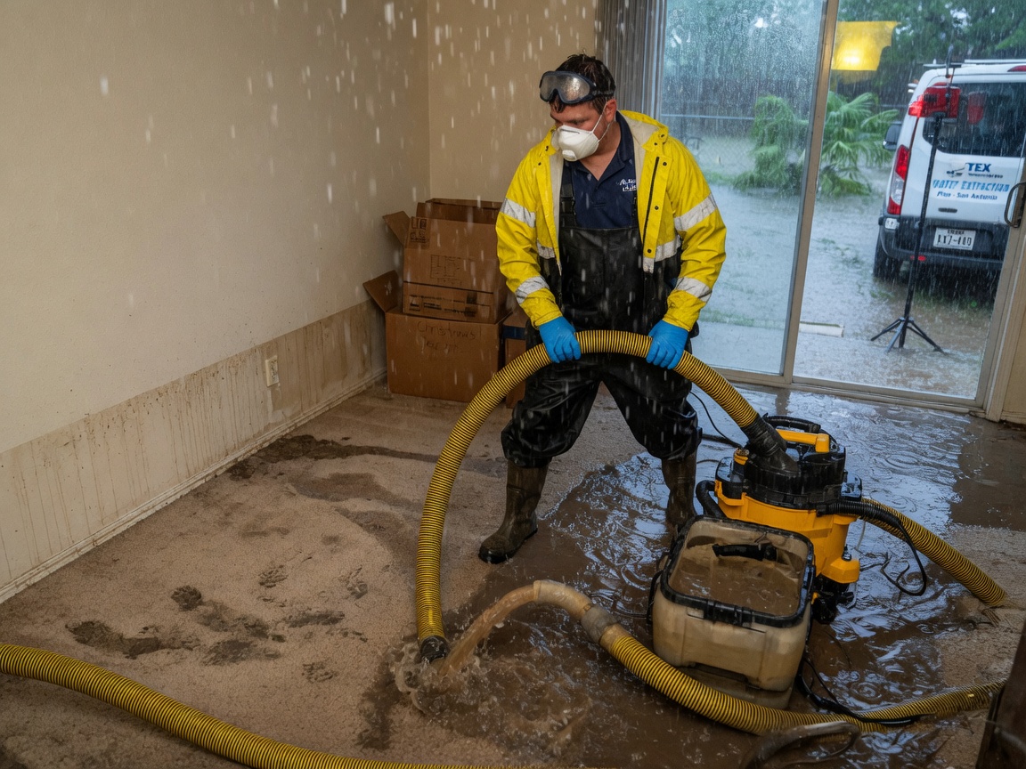 Flood Water Extraction in McLendon-Chisholm