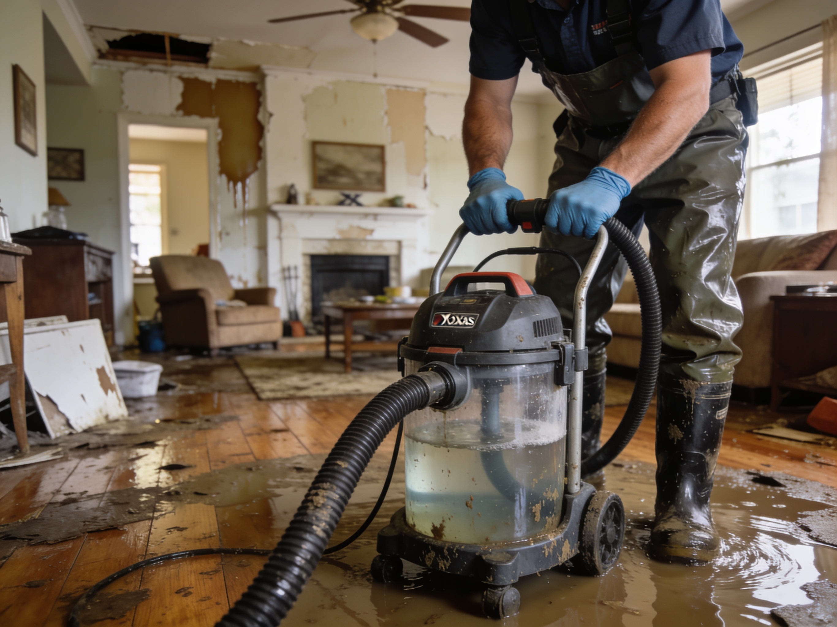 Flood Water Extraction in Heath, Rockwall 75032