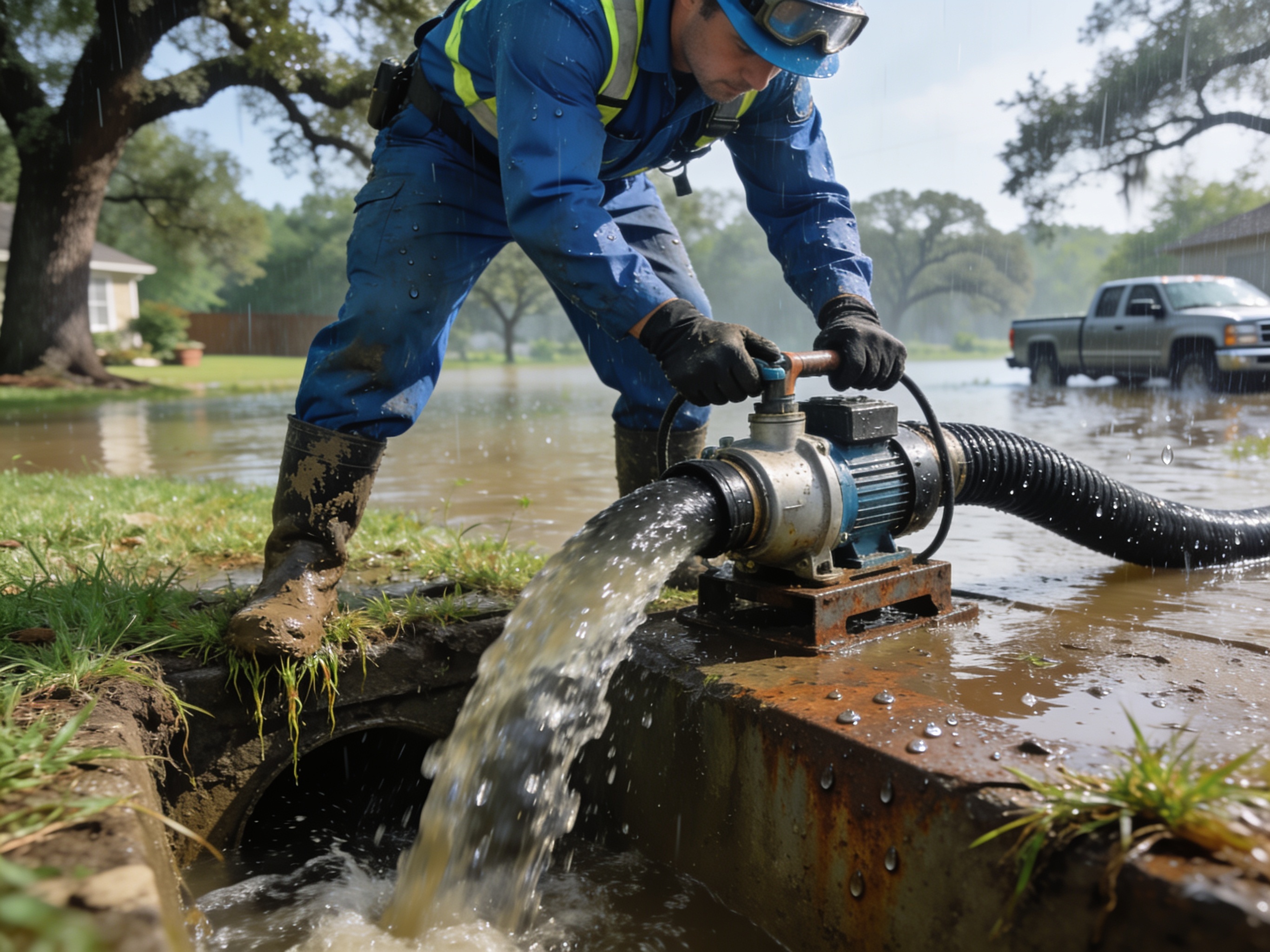 Flood Water Extraction in Fate